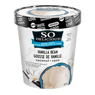 So Delicious Ice Cream Coconut Vanilla Bean 500mL