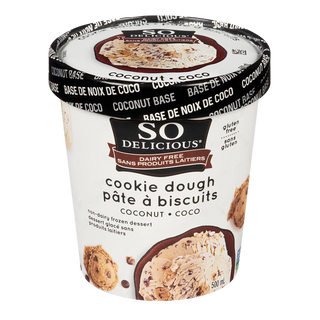So Delicious Ice Cream Coconut Cookie Dough 500mL