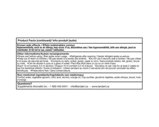 Land Art Milk Thistle Orange Bark 250mL