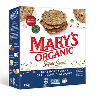 Mary's Organics Crackers Super Seed Classic 156g