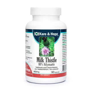Kare & Hope Milk Thistle 90 Capsules