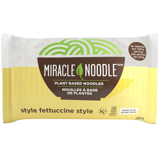 Miracle Noodle Plant Based Noodles Fettuccine Style 200g