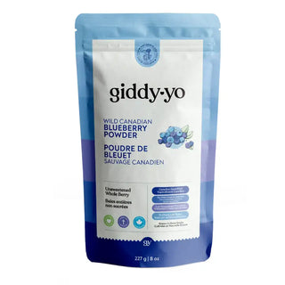 Giddy Yoyo Wild Blueberry Powder 227g