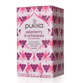 Pukka Organic Elderberry & Echinacea 20 Tea Bags