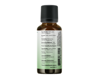 NOW Organic Orange Oil 30mL