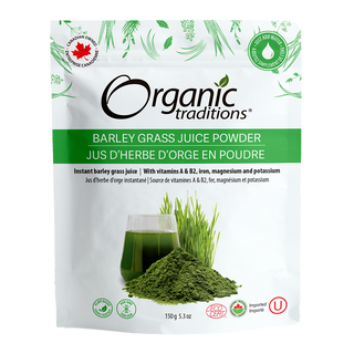 Organic Traditions Barley Grass Juice Powder 150g