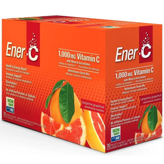 Ener-Life Vitamin C 1000mg Tangerine Grapefruit 30 Packs
