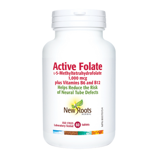 New Roots Active Folate 60 Tablets