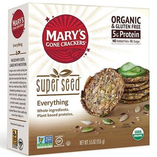 Mary's Organics Crackers Super Seed Everything Organic 156g