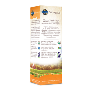 Garden of Life Organics Vitamin C Spray Orange Tangerine 58mL