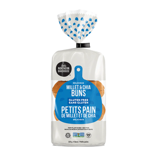 Little Northern Gluten Free Buns Millet & Chia 320g