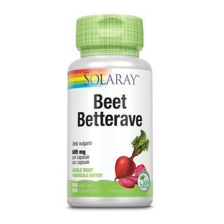 Solaray Beet Root 605mg 100 Veggie Caps