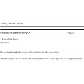 AOR P.E.A.k Activate 400mg 90 Capsules