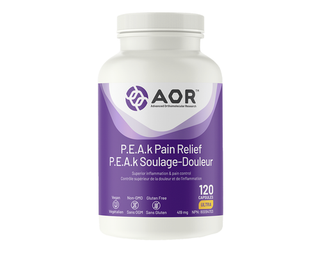 AOR P.E.A.k Pain Relief 419mg 120 Capsules