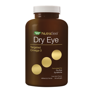 NutraSea Dry Eye Targeted Omega-3 Fresh Mint 120 Softgels