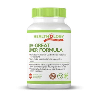 Healthology Liv-Great Liver Formula 60 Veggie Caps