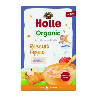 Holle Organic Milk Cereal Biscuit & Apple 250g