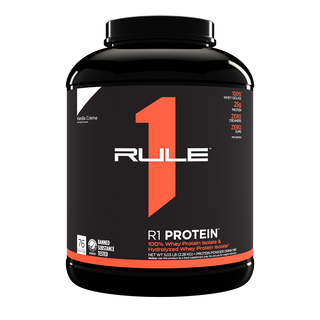 Rule 1 R1 Protein Whey Protein Isolate Vanilla Creme 76 Servings