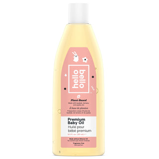 Hello Bello Premium Baby Oil Fragrance Free 281mL