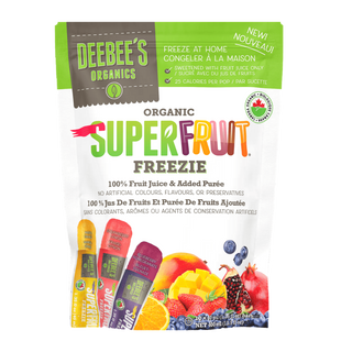 Dee Bee's Tea Pops Organics Superfruit Freezie 10x40mL