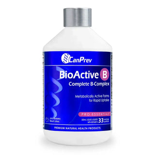 CanPrev BioActive B Liquid 500mL - Gluten Free, Vegan, Helps with Immune Support