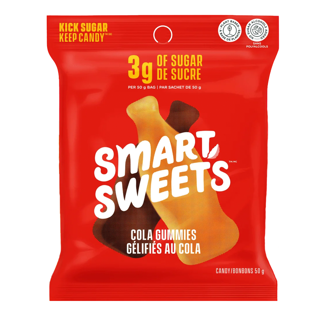 Smart Sweets Cola Gummies 50g – Likecanada