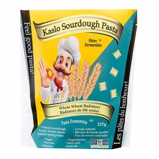 Kaslo Sourdough Pasta Fermentata Whole Wheat Radiatori 454g