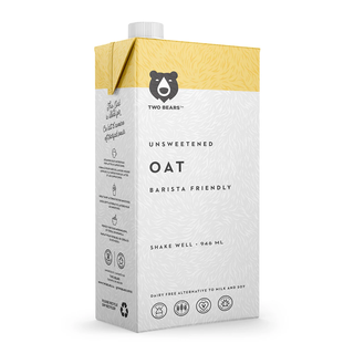 Two Bears Oat Milk Unsweetened 946mL