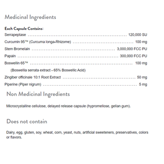Provita Serra Plus 60 Veggie Caps