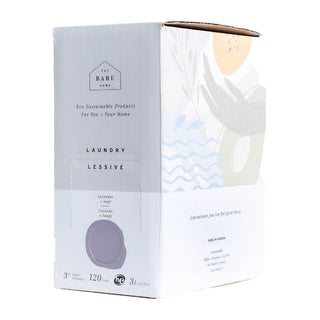 The Bare Home Laundry Detergent Lavender + Sage Refill Box 3L