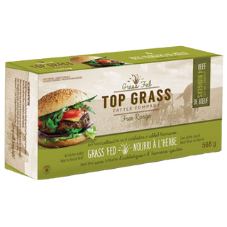 Top Grass Grass Fed Beef Burgers 568g