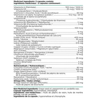 Platinum Naturals Easymulti 60+ Women 120 Veggie Caps