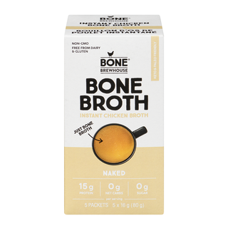 Bone Brewhouse Instant Chicken Bone Broth Naked 80g