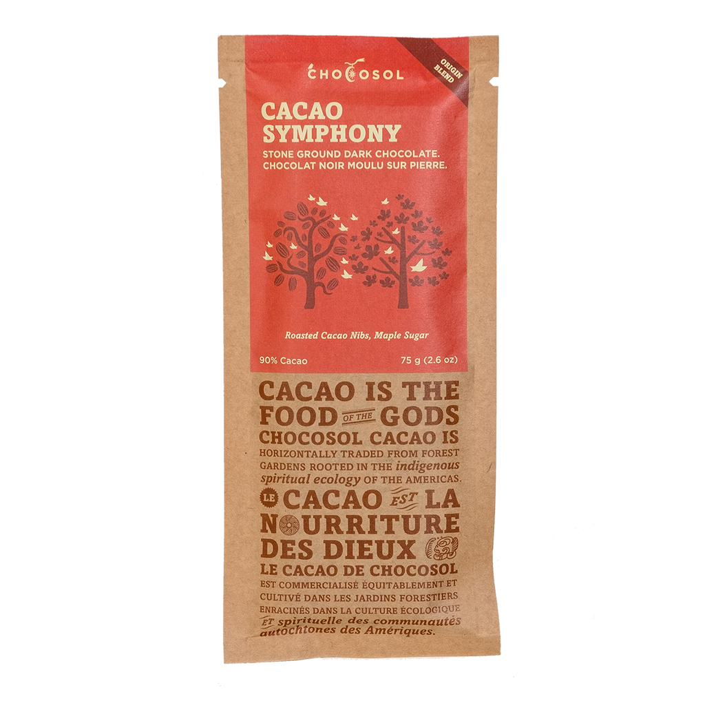Chocosol Chocosol Stone Ground Dark Chocolate Bar Cacao Symphony 90% 75g ...