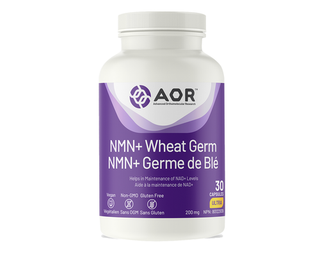 AOR NMN + Wheat Germ 200mg 30 Capsules