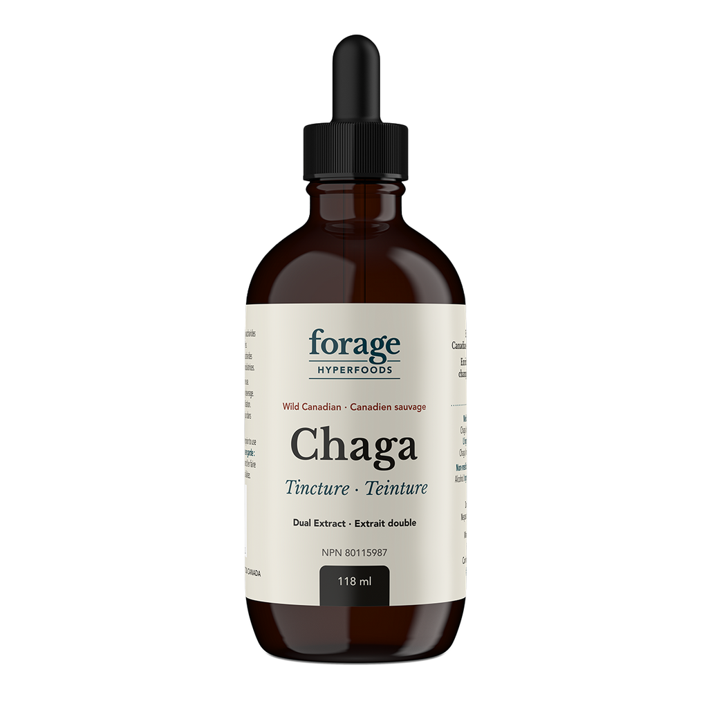 Forage Hyperfoods Chaga Tincture Original 118mL – Likecanada