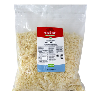 L'Ancetre Organic Mozzarella 15% Shredded 2kg