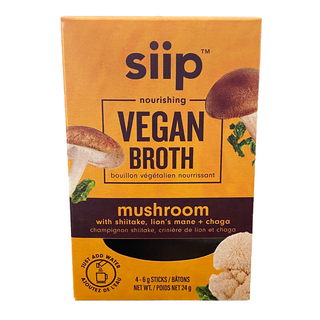 siip Vegan Broth Mushroom 4x6g