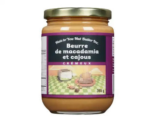 Nuts to You Macadamia Cashew Butter Smooth 365g