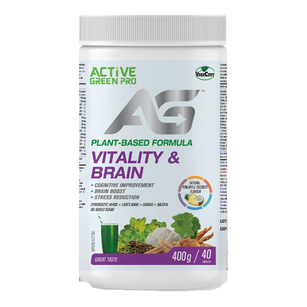 Active Green Pro Vitality & Brain Pineapple Coconut 400g – Likecanada