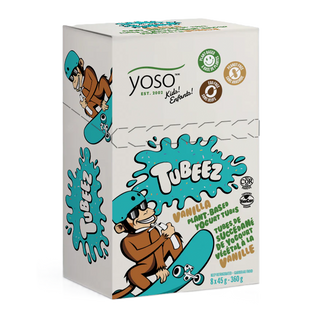 Yoso Tubeez Plant Based Yogurt Tubes Vanilla 360g