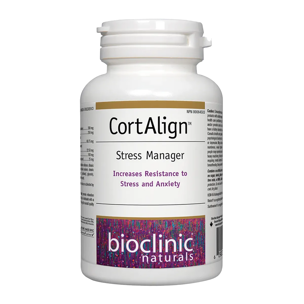 Bioclinic CortAlign Stress Manager 90 Tablets – Likecanada