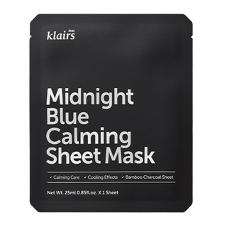 Dear Klairs Midnight Blue Calming Sheet Mask 1 Pack
