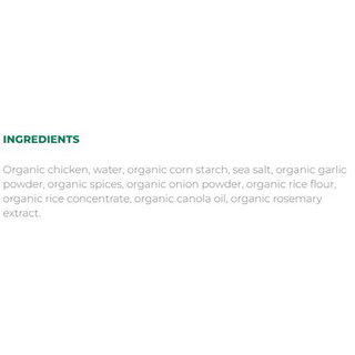 Yorkshire Valley Farms Organic Chicken Burgers Original 678g