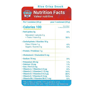 Joseph's Nutless Mini Rice Crisps Raw Patrol 120g