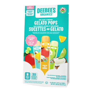 Dee Bee's Tea Pops Organic Gelato Pops 8x40mL