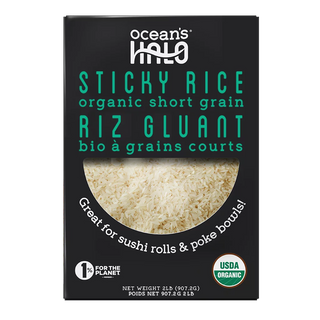 Ocean's Halo Organic Sticky Rice Short Grain 907.2g