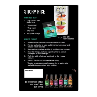 Ocean's Halo Organic Sticky Rice Short Grain 907.2g