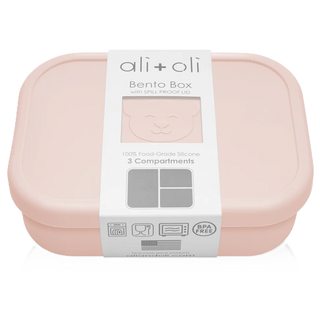ali + oli Silicone Bento Box Blush