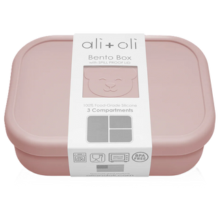 ali + oli Silicone Bento Box Rose